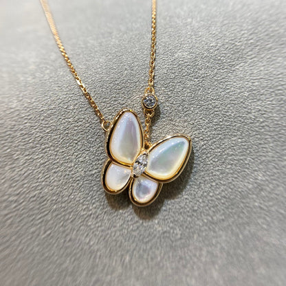¡®Sprite Jewelry¡¯BUTTERFLY MOP DIAMOND NECKLACE