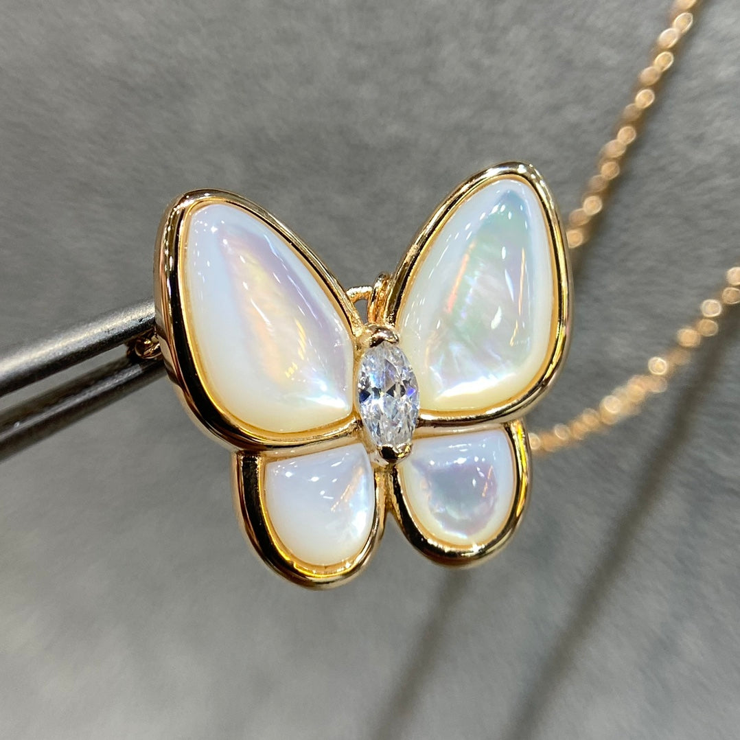¡®Sprite Jewelry¡¯BUTTERFLY MOP DIAMOND NECKLACE