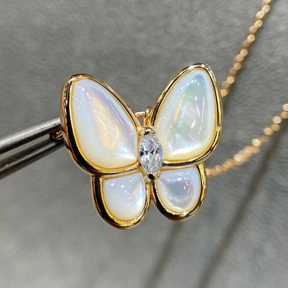 ¡®Sprite Jewelry¡¯BUTTERFLY MOP DIAMOND NECKLACE