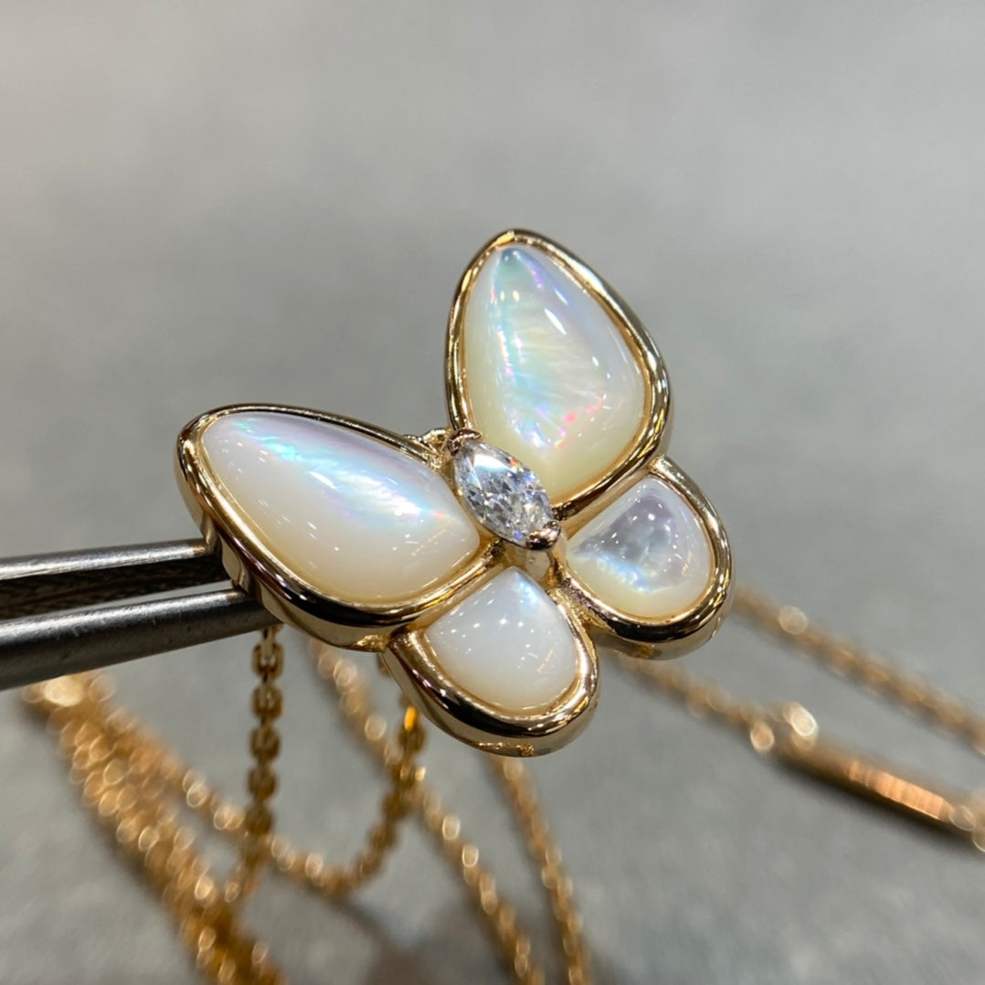 ¡®Sprite Jewelry¡¯BUTTERFLY MOP DIAMOND NECKLACE