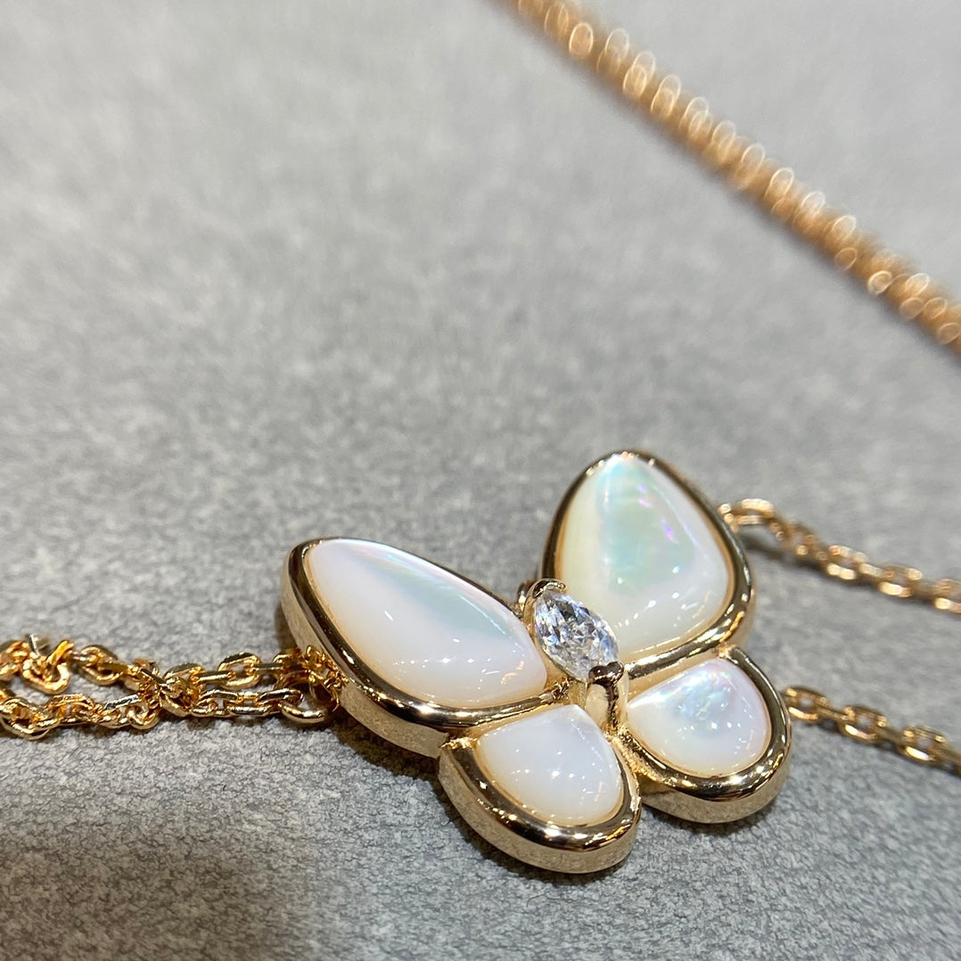 ¡®Sprite Jewelry¡¯BUTTERFLY MOP DIAMOND NECKLACE