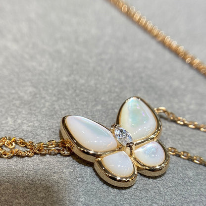¡®Sprite Jewelry¡¯BUTTERFLY MOP DIAMOND NECKLACE