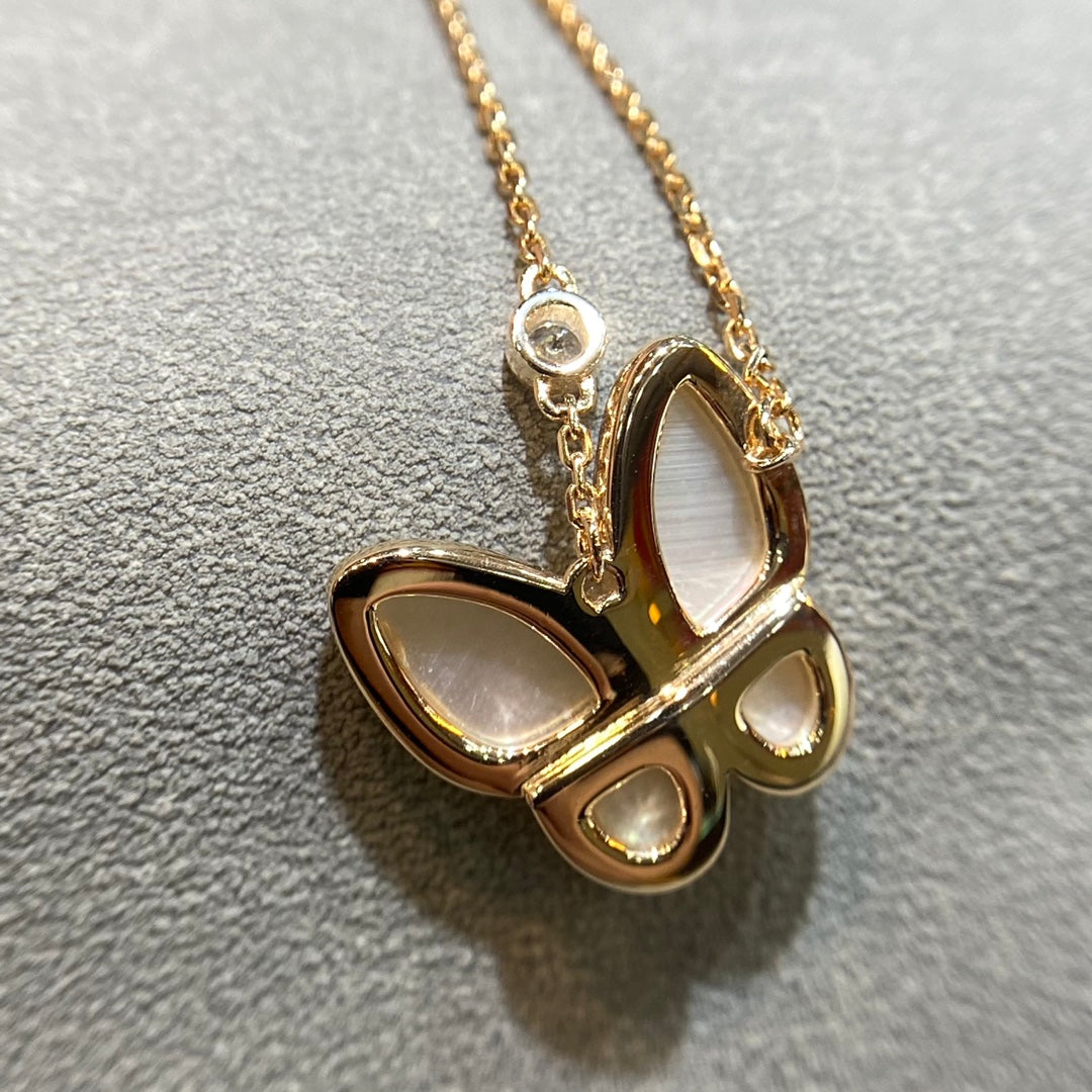 ¡®Sprite Jewelry¡¯BUTTERFLY MOP DIAMOND NECKLACE