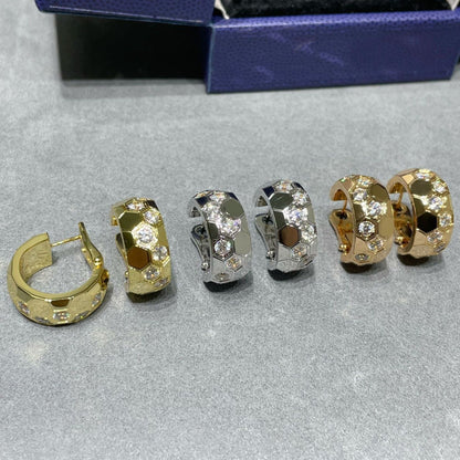 ¡®Sprite Jewelry¡¯BEE LOVE DIAMOND HOOP EARRINGS