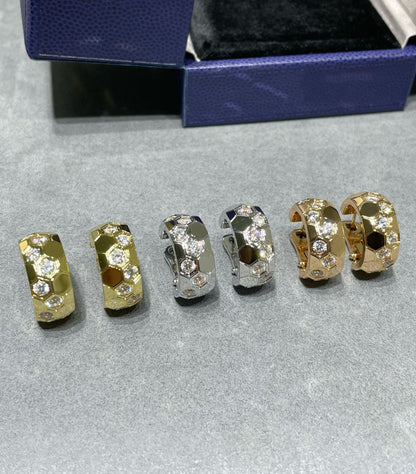 ¡®Sprite Jewelry¡¯BEE LOVE DIAMOND HOOP EARRINGS