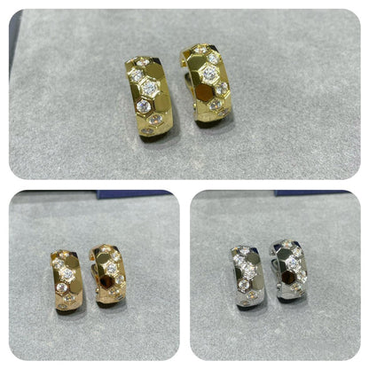 ¡®Sprite Jewelry¡¯BEE LOVE DIAMOND HOOP EARRINGS