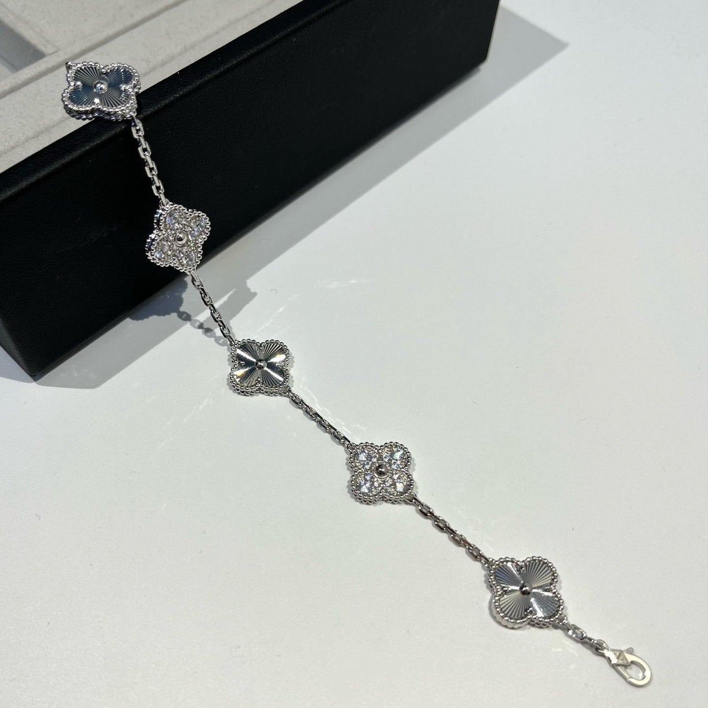 [Sprite Jewelry]New  CLOVER 5 MOTIF LASER BRACELET COLLECTION