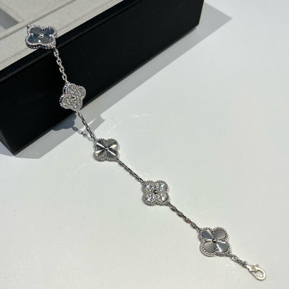 [Sprite Jewelry]New  CLOVER 5 MOTIF LASER BRACELET COLLECTION