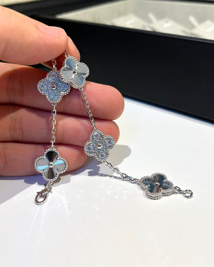 [Sprite Jewelry]New  CLOVER 5 MOTIF LASER BRACELET COLLECTION