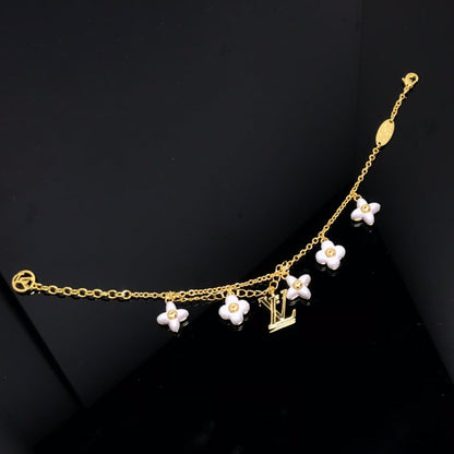 ¡®Sprite Jewelry¡¯LOGO 6 MOTIF STAR AND SUN GOLD BRACELET