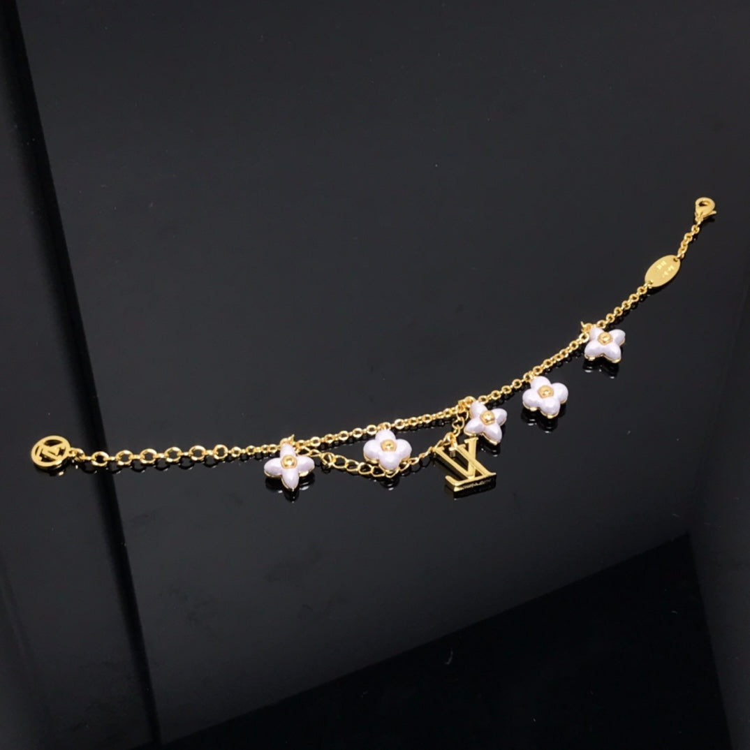 ¡®Sprite Jewelry¡¯LOGO 6 MOTIF STAR AND SUN GOLD BRACELET
