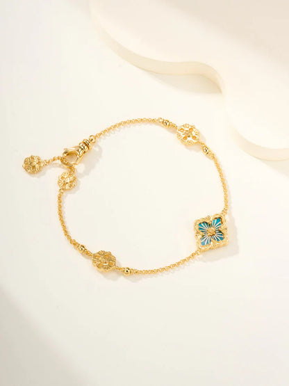 [Sprite Jewelry]B.C.L ENAMELED One-Flower Bracelet£¨Various Colors)