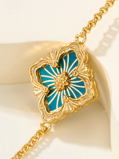 [Sprite Jewelry]B.C.L ENAMELED One-Flower Bracelet£¨Various Colors)