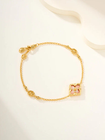 [Sprite Jewelry]B.C.L ENAMELED One-Flower Bracelet£¨Various Colors)