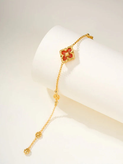 [Sprite Jewelry]B.C.L ENAMELED One-Flower Bracelet£¨Various Colors)