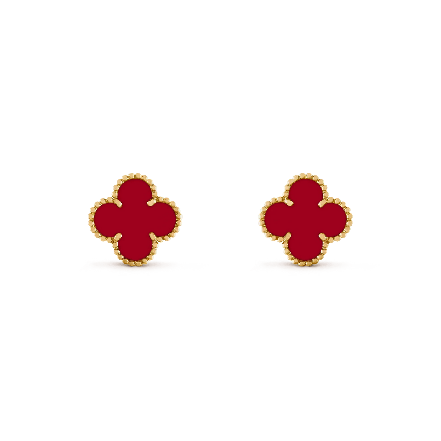 ¡®Sprite Jewelry¡¯CLOVER MEDIUM 1 MOTIFS CARNELIAN  EARRINGS