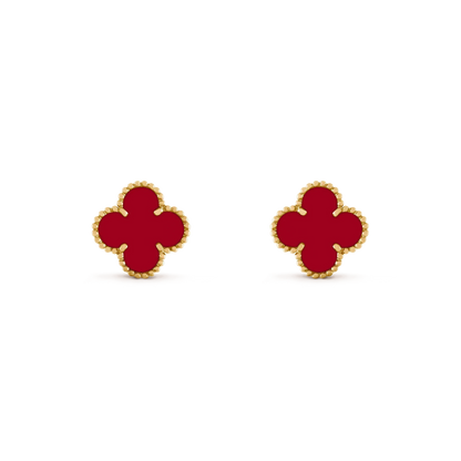 ¡®Sprite Jewelry¡¯CLOVER MEDIUM 1 MOTIFS CARNELIAN  EARRINGS