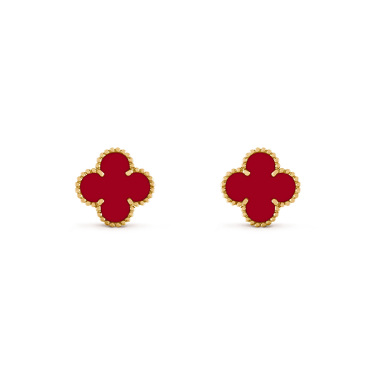 ¡®Sprite Jewelry¡¯CLOVER MEDIUM 1 MOTIFS CARNELIAN  EARRINGS