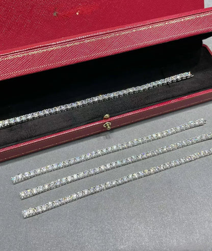 [Sprite Jewelry] TENNIS BRACELET WITH FULL DIAMOND SETTING