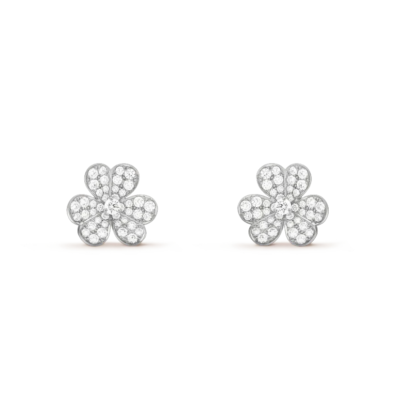 ¡®Sprite Jewelry¡¯CLOVER COMOS DIAMOND EARRINGS SILVER