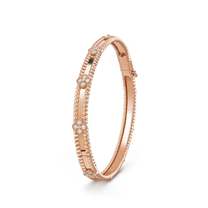 ¡®Sprite Jewelry¡¯CLOVER BRACELET 4MM DIAMONDS