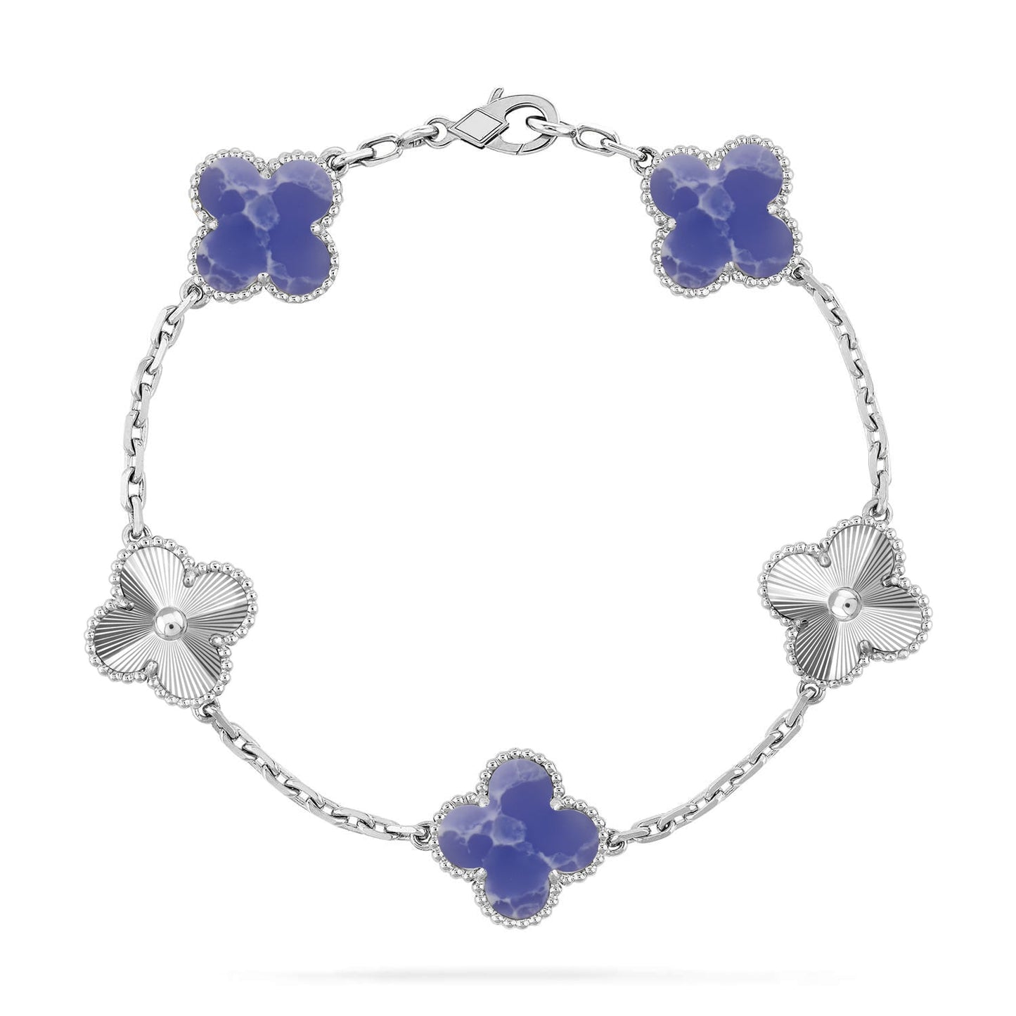 [Sprite Jewelry]New CLOVER 5 MOTIF BLUE VEINS BRACELET COLLECTION