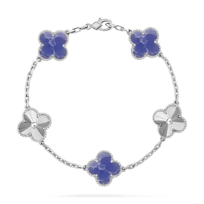 [Sprite Jewelry]New CLOVER 5 MOTIF BLUE VEINS BRACELET COLLECTION