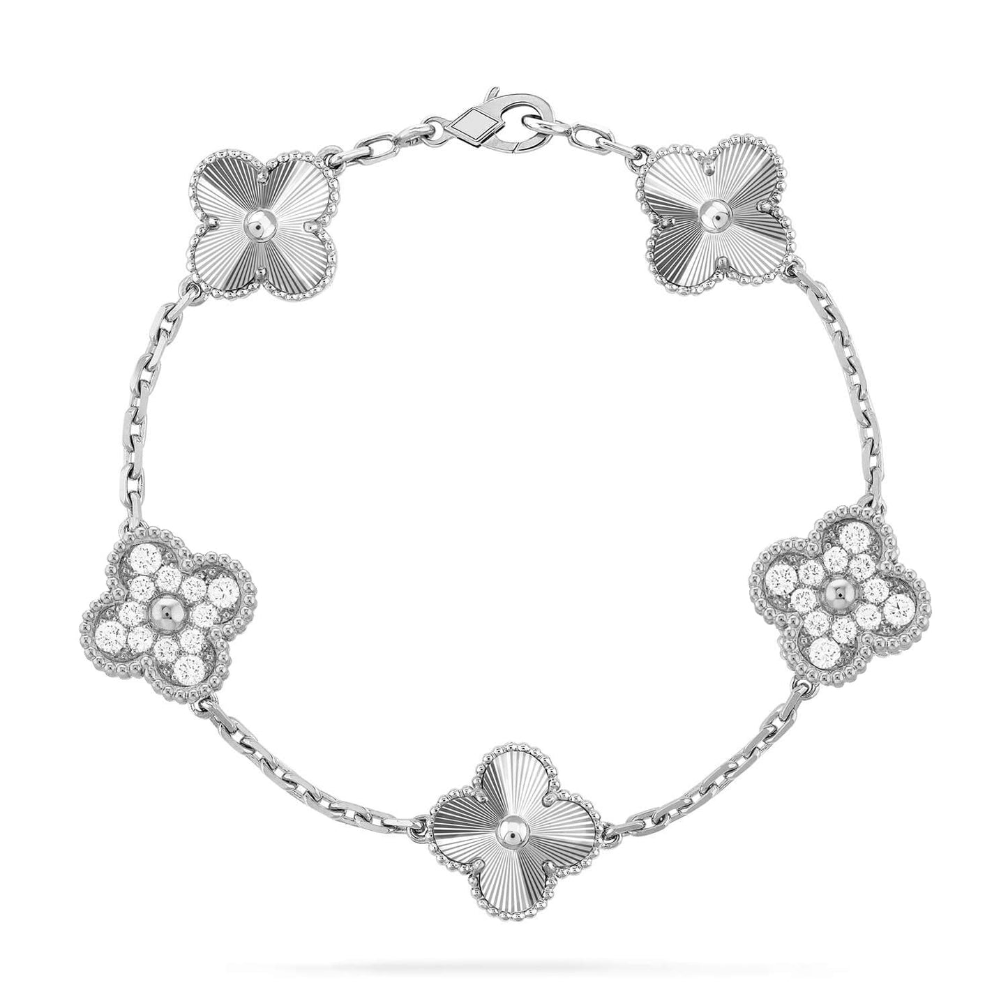 [Sprite Jewelry]New  CLOVER 5 MOTIF LASER BRACELET COLLECTION
