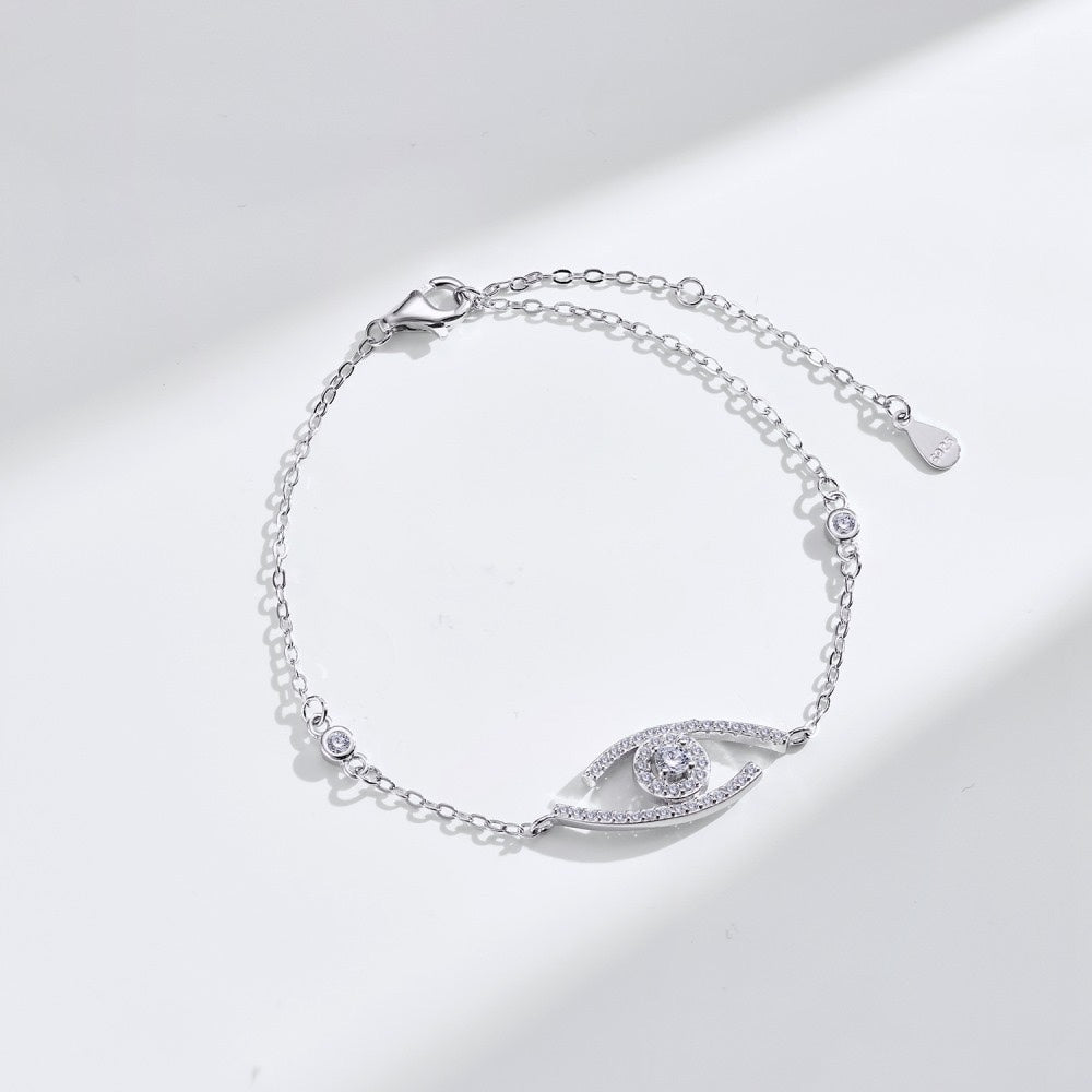 [Sprite Jewelry]Lucky Eye Pave-Set Diamond Bracelet