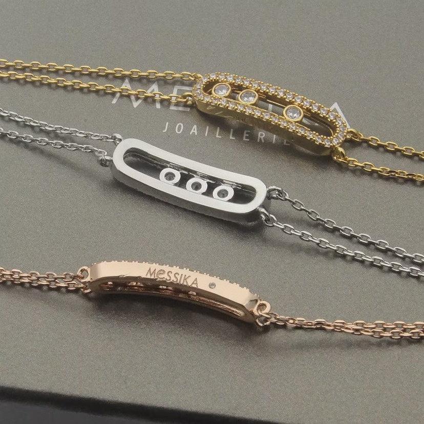 [Sprite Jewelry] Move Classique pavé bracelet