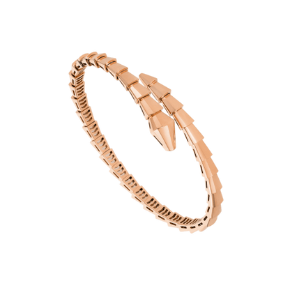 [Sprite Jewelry]Viper Silver No‑Diamond Snake Bracelet