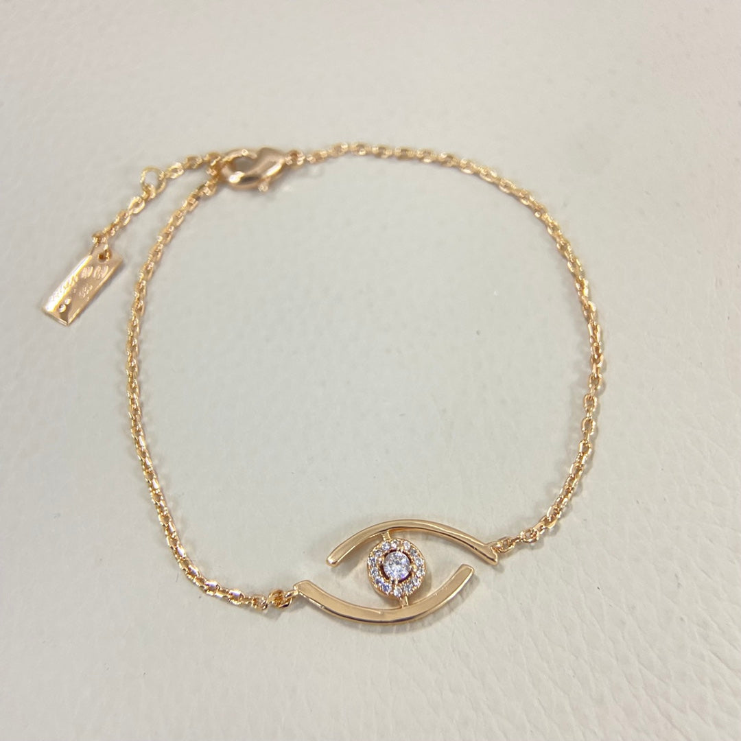 [Sprite Jewelry]Lucky Eye Pave-Set Diamond Bracelet