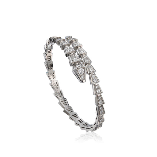 [Sprite Jewelry]SERPENTI BRACELET 6MM SILVER DIAMOND