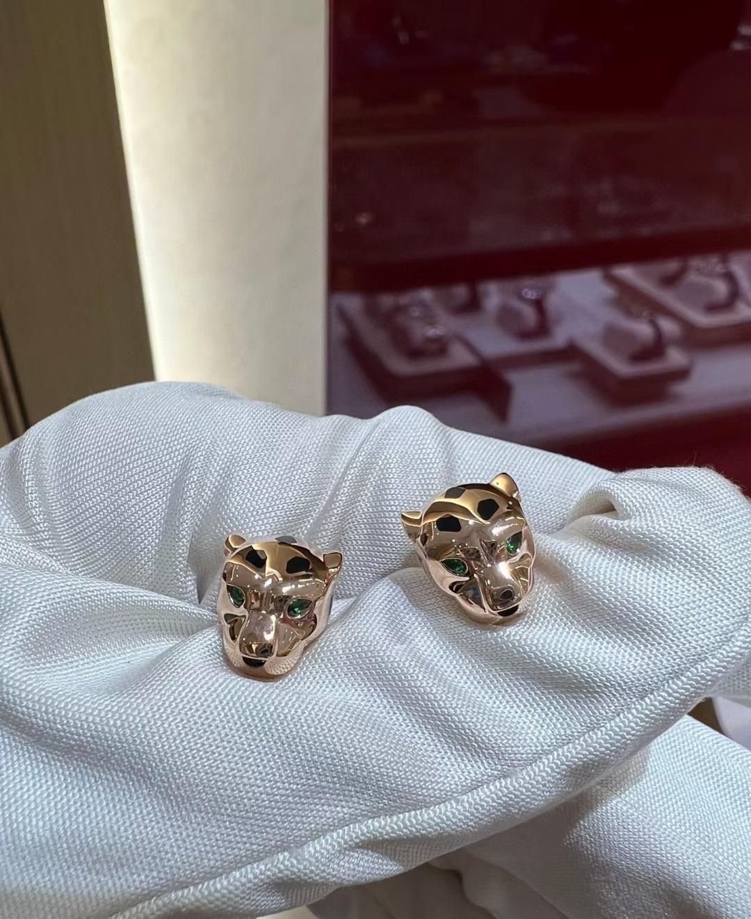 [Sprite Jewelry] CHRRTAH-PRINT STUD EARRINGS, THREE COLORS