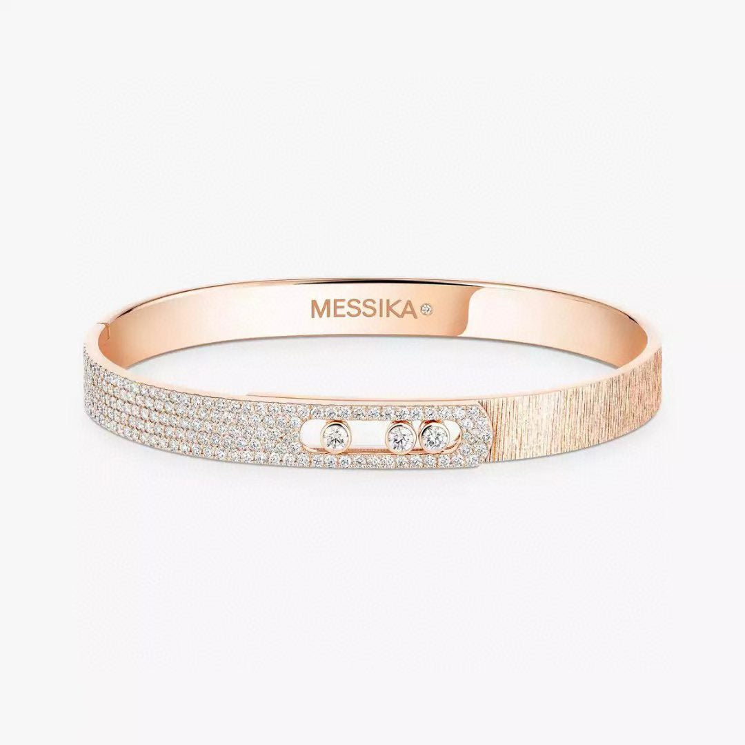 [Sprite Jewelry] 2026 BRAND-NEW FROSTED BRACELET WITH DIAMONDS THREE COLORS
