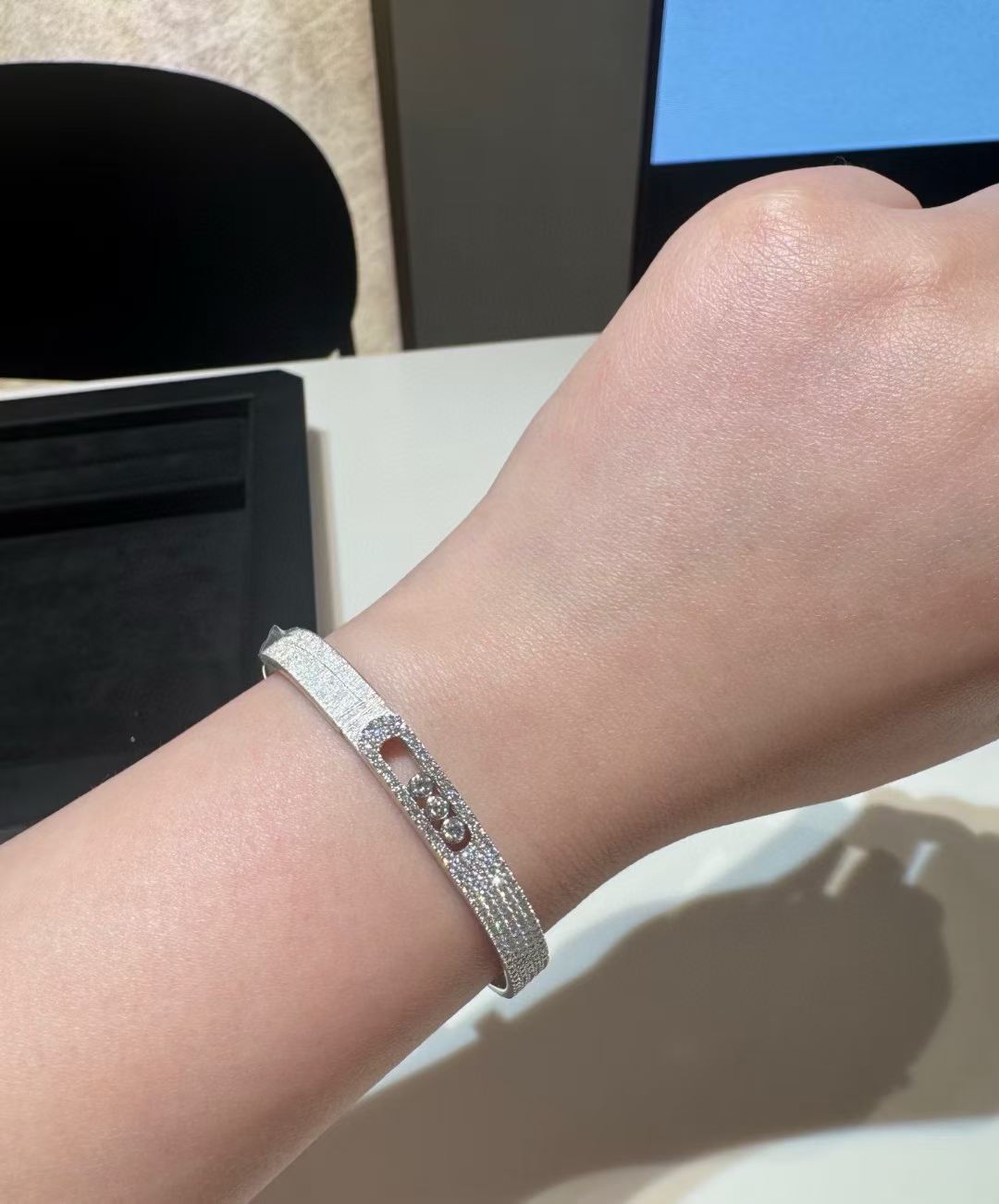 [Sprite Jewelry] 2026 BRAND-NEW FROSTED BRACELET WITH DIAMONDS THREE COLORS