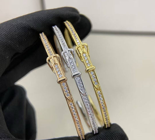 [Sprite Jewelry] DIAMOND-ENCRUSTED BRACELET THREE COLORS