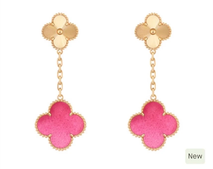 [SpriteJewelry ] 26 NEW PINK BUBBLE ENAMEL SET