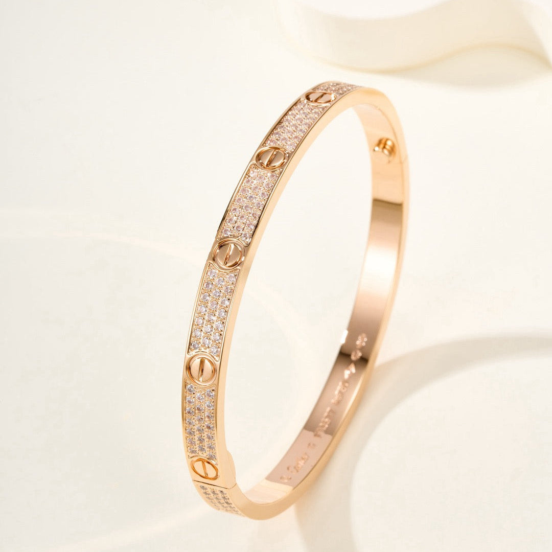 ¡®Sprite Jewelry¡¯LOVE BRACELET 4.8MM DIAMOND-PAVED