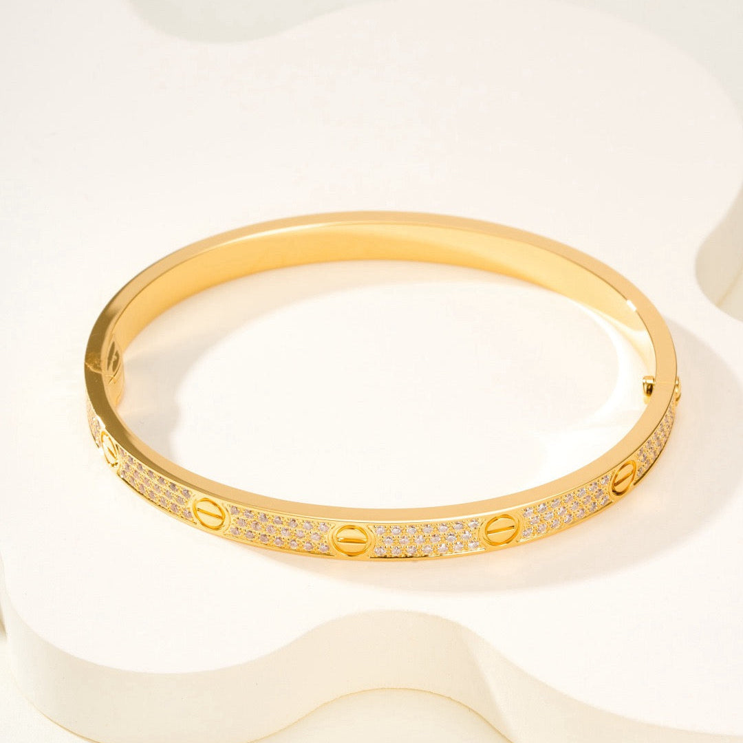 ¡®Sprite Jewelry¡¯LOVE BRACELET 4.8MM DIAMOND-PAVED