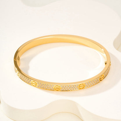¡®Sprite Jewelry¡¯LOVE BRACELET 4.8MM DIAMOND-PAVED