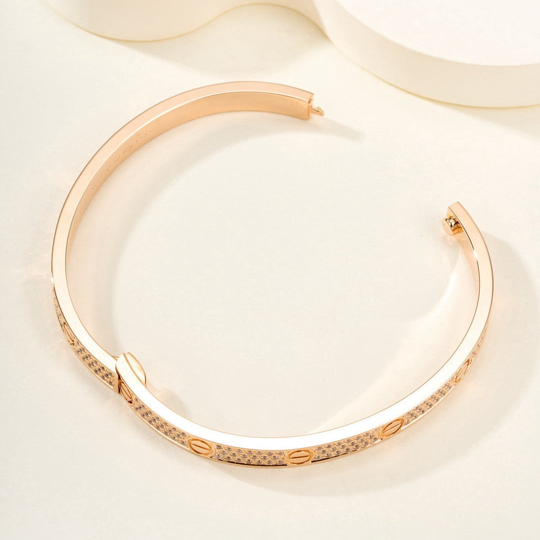¡®Sprite Jewelry¡¯LOVE BRACELET 4.8MM DIAMOND-PAVED