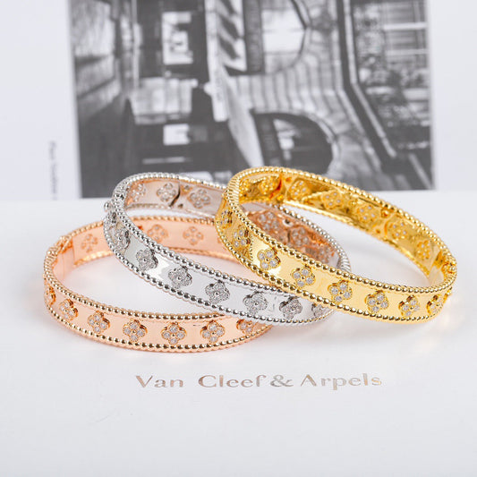¡®Sprite Jewelry¡¯CLOVER BRACELET 8MM DIAMONDS