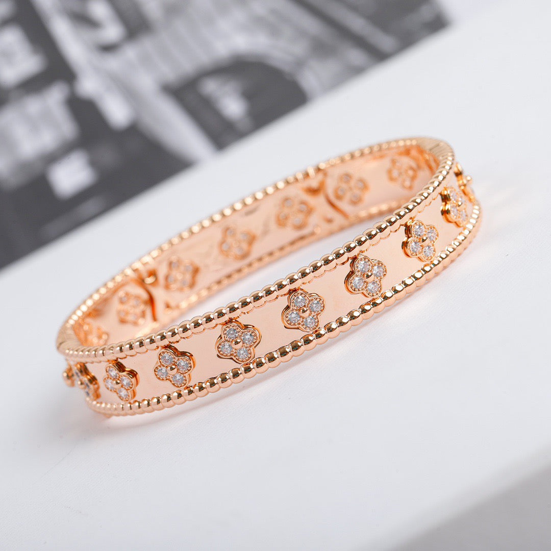 ¡®Sprite Jewelry¡¯CLOVER BRACELET 8MM DIAMONDS