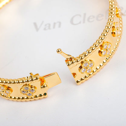 ¡®Sprite Jewelry¡¯CLOVER BRACELET 8MM DIAMONDS