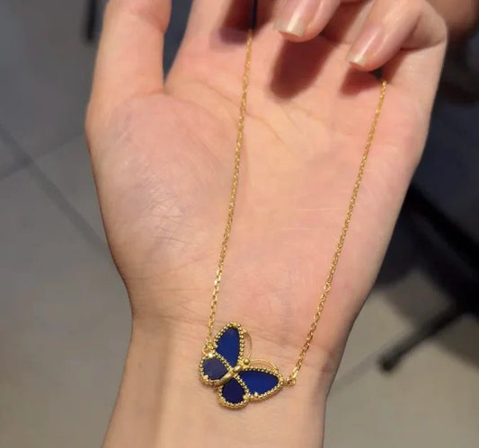 [Sprite Jewelry] BUTTERFLY BLUE NECKLACE