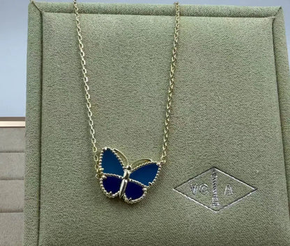 [Sprite Jewelry] BUTTERFLY BLUE NECKLACE