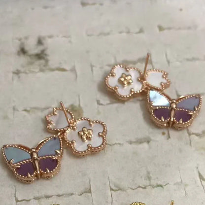 [Sprite Jewelry]26 NEW CLOVER LUCKY LIGHT PURPLE SET