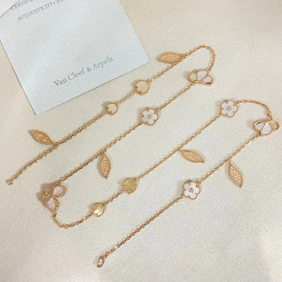 [Sprite Jewelry] 26 NEW CLOVER LUCKY LIGHT YELLOW AND WHITE SET
