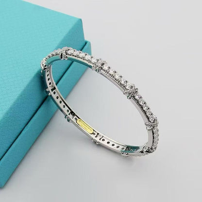 [Sprite Jewelry]New 16-stone diamond bracelet